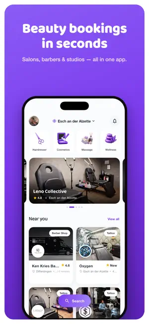Salonify: Beauty Booking App screenshot 1