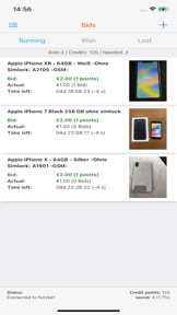 Sniper for ebay bid auctions screenshot