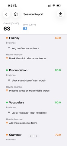 LingoHero: Speaking Coach Screenshot 6 of 7
