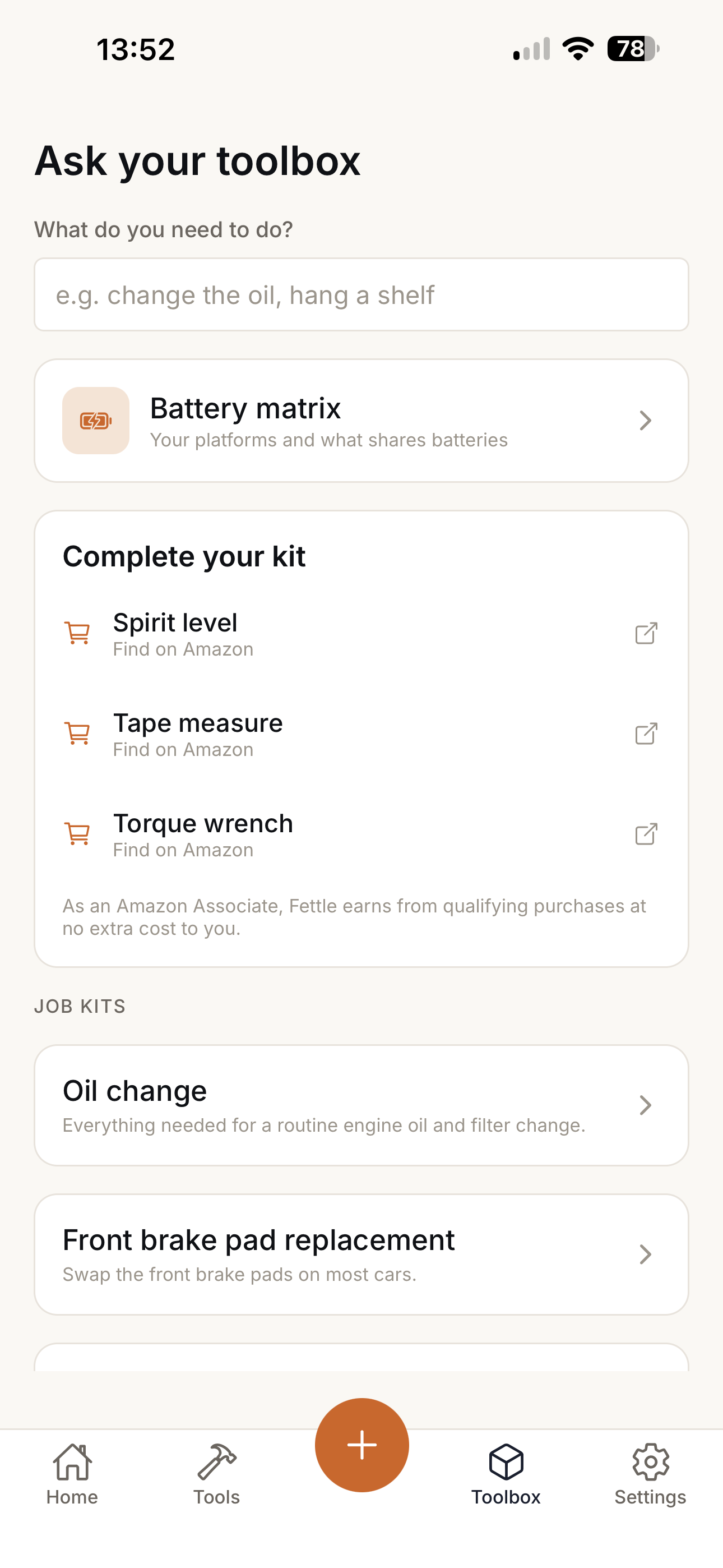 Fettle - Tool Inventory screenshot 8