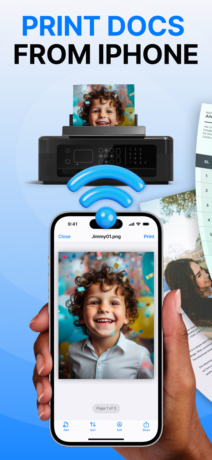 Air Printer Smart PDF Scanner