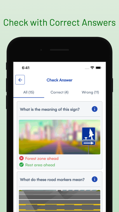 NY DMV Drivers Permit Test Screenshot