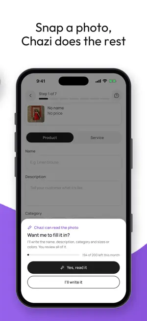 Chazi: Catalog & Sales screenshot 3