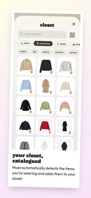Muse: Outfit Diary screenshot 2