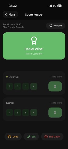 TennisLiveScore Screenshot 3 of 6