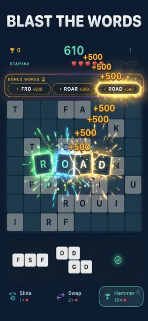 Word Blast: Block Word Puzzle screenshot 3