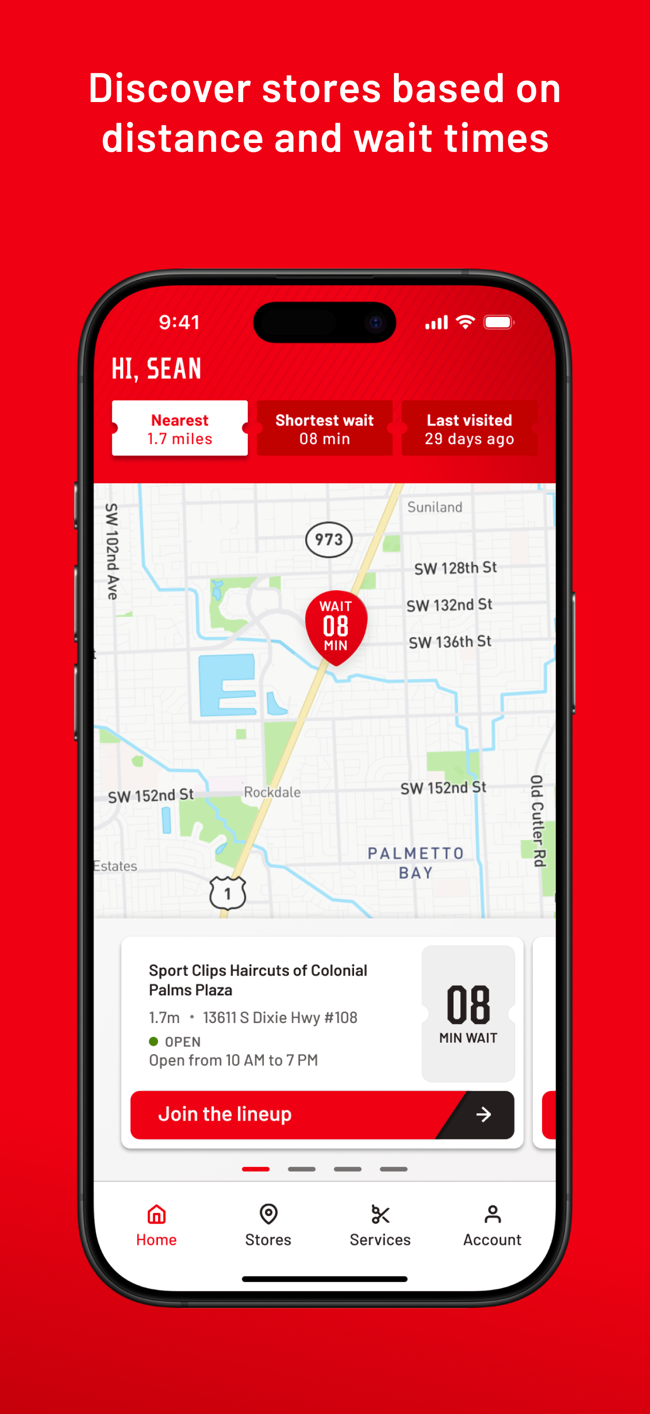 Sport Clips Haircuts Check-In