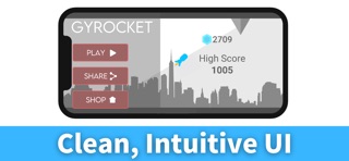 Gyrocket - Tilt Rocket Runner Screenshot 4 of 4