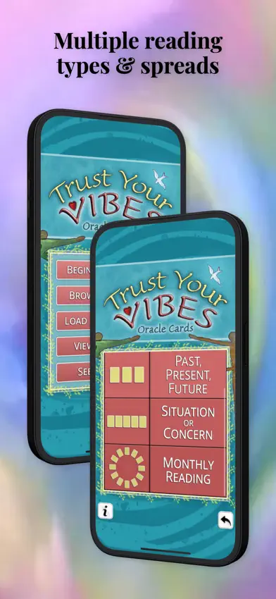Trust Your Vibes Oracle Cards screenshot 2