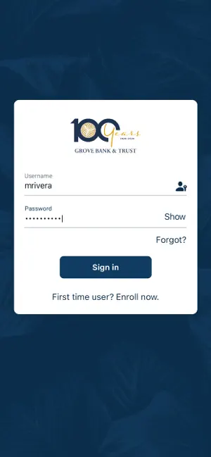 Grove Bank & Trust Mobile screenshot 2