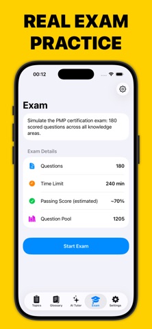 PMP PMI 2026 Exam Prep Screenshot 4 of 5