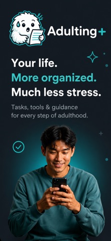 Adulting Plus iPhone screenshot