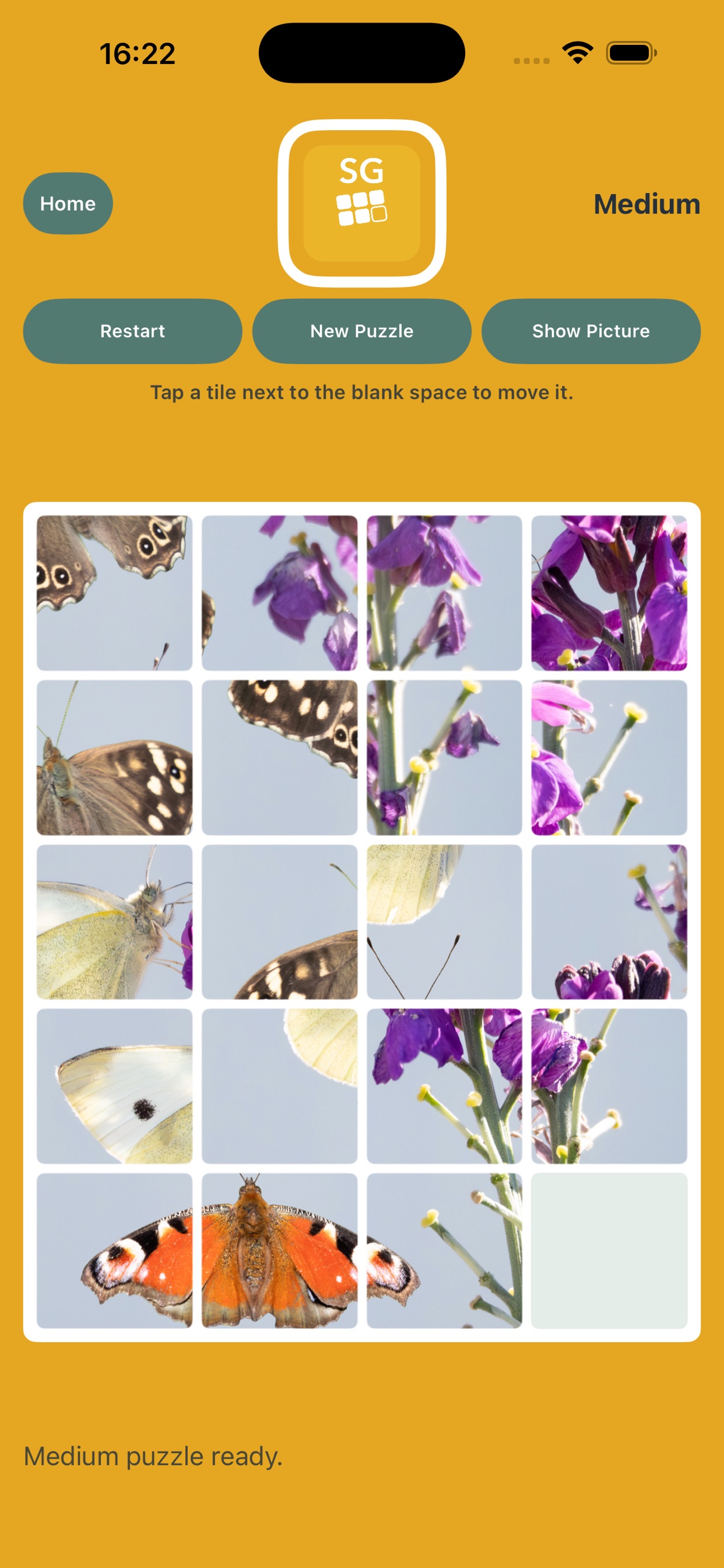 Screenshot 7 of Sliding Puzzle: Insect Photos