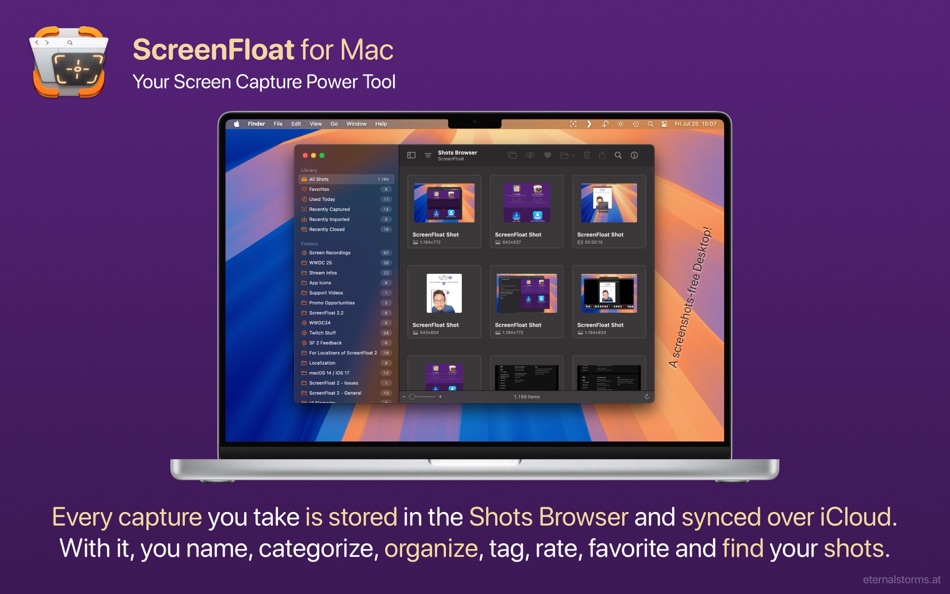 #7. ScreenFloat—Pro Screen Capture (macOS) Av: Matthias Gansrigler