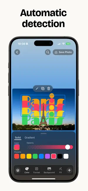 Behindly: Text Behind Photo screenshot 2