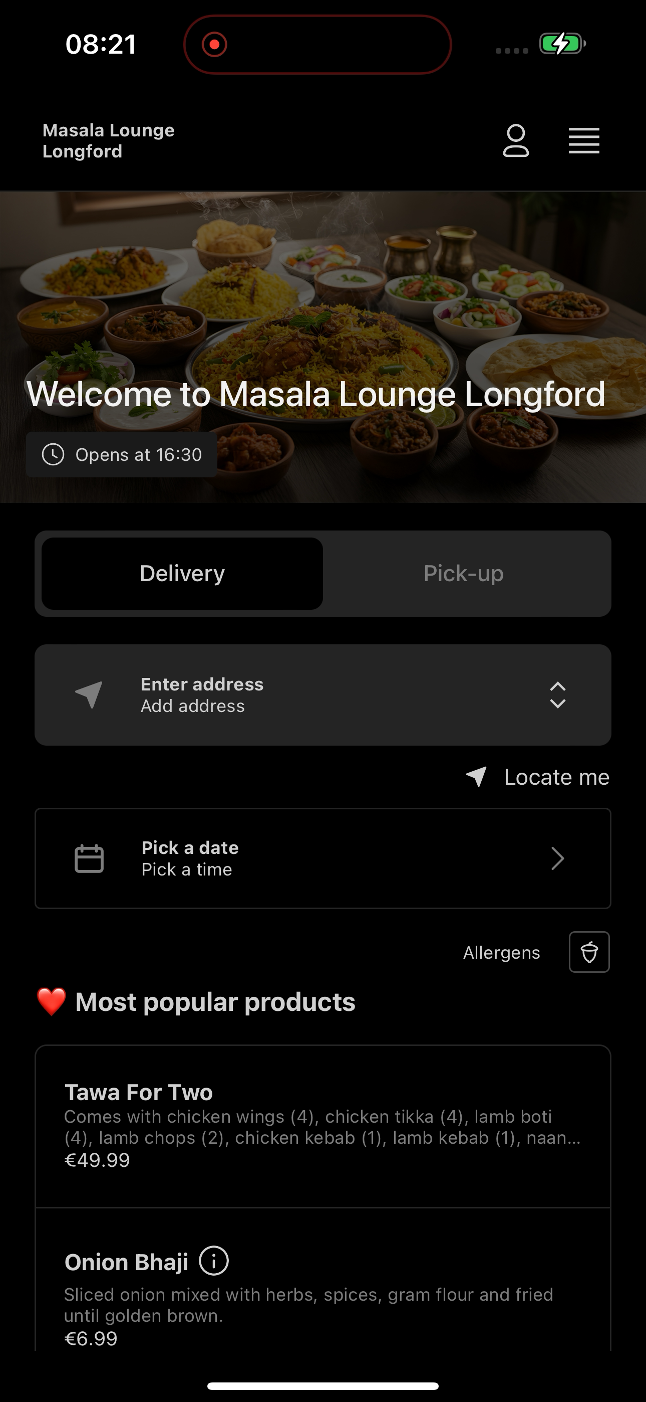Masala Lounge Longford
