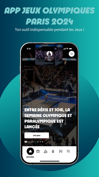 Screenshot #1 pour Jeux Olympiques - Paris 2024