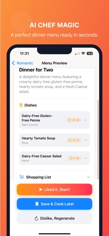 You&Me Food - Couples Cooking iPhone screenshot