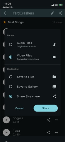 Album Recorder Screenshot 4 of 4