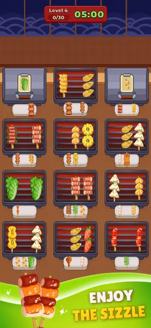 BBQ Party - Food Sort Puzzle screenshot 3