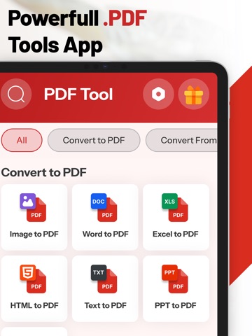 PDF Editor & Converter App iPad screenshot