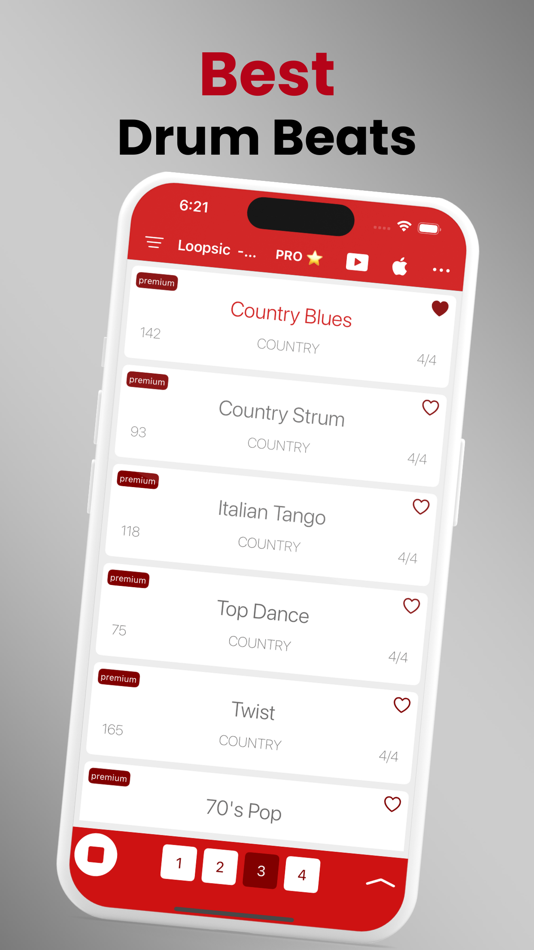 #1. Loopsic - Best Drum Loops (iOS) 来自: Serkan Seker