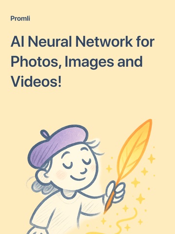Promli: AI Photo Video Creator iPad screenshot