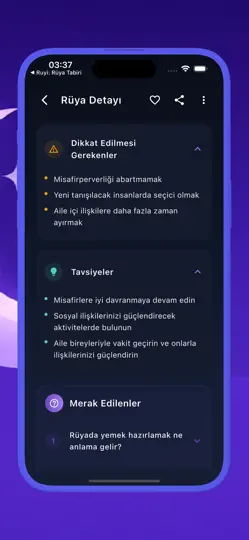 Ruyi: Yapay Zeka Rüya Tabiri iPhone Ekran Görüntüsü 3