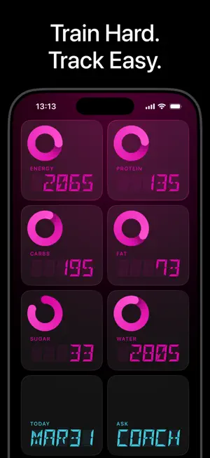 NeonFuel - AI Nutrition Coach screenshot 1