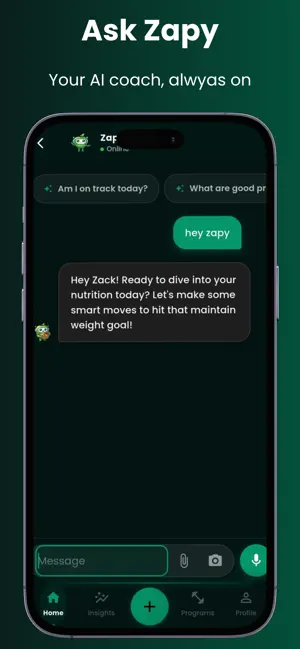 ZapCal AI: Smart Calorie Coach screenshot 4