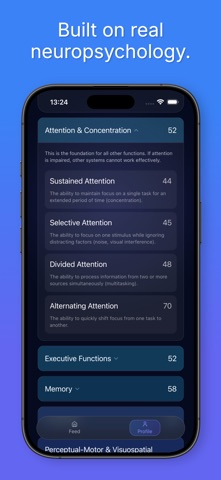 Neuri: Brain Training & Focus iPhone screenshot