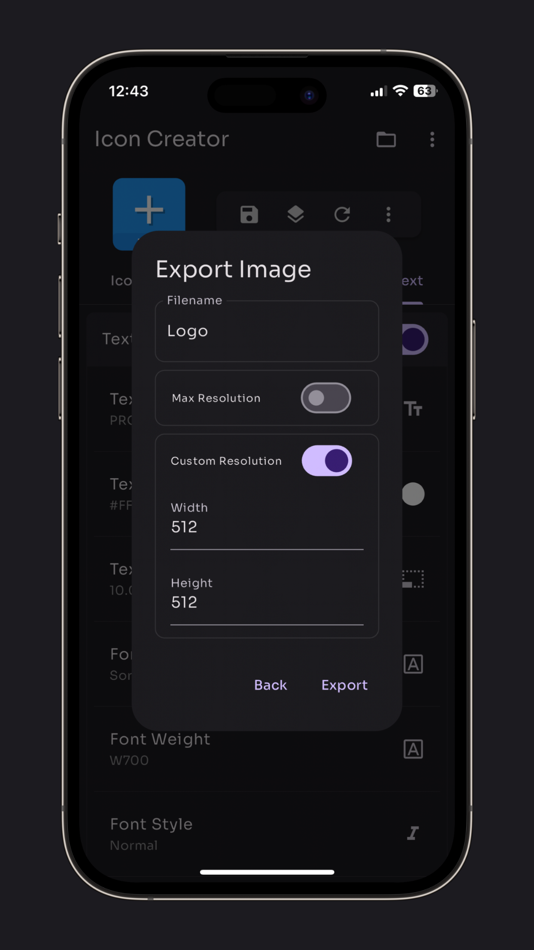#8. Icon Creator(Pro) (iOS) Podle: Hrishi Suthar