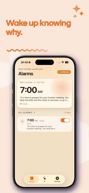 WakeMeBot: Alarms & Reminders screenshot 1