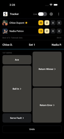 Smashpoint Tennis Tracker Screenshot 8 of 10