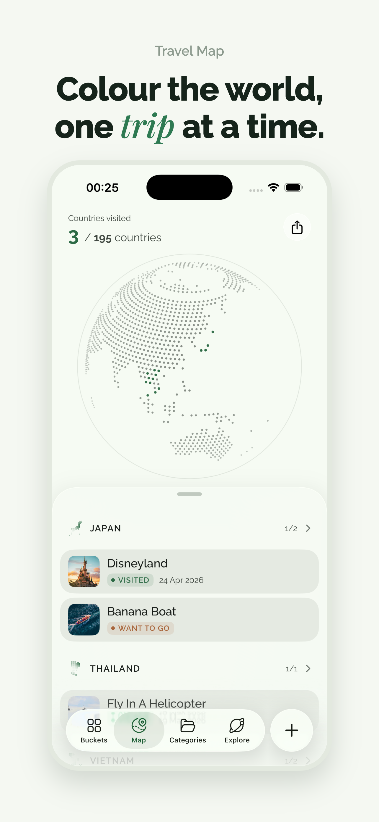 Buckist: Bucket List Planner screenshot 2