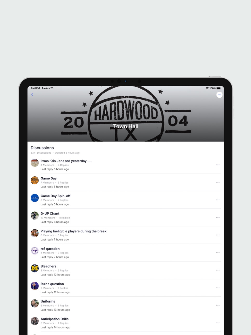 iPad screenshot