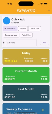 EXPENTIO screenshot