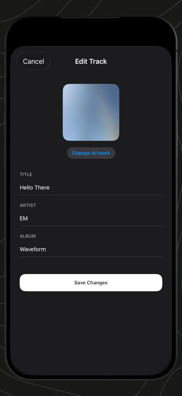 #5. Waveform (iOS) De: Evan Mourmouras