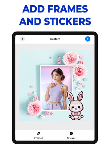 Photo Background Changer .. iPad screenshot