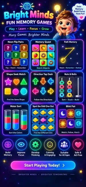 Autism ADHD Memory Games screenshot 2