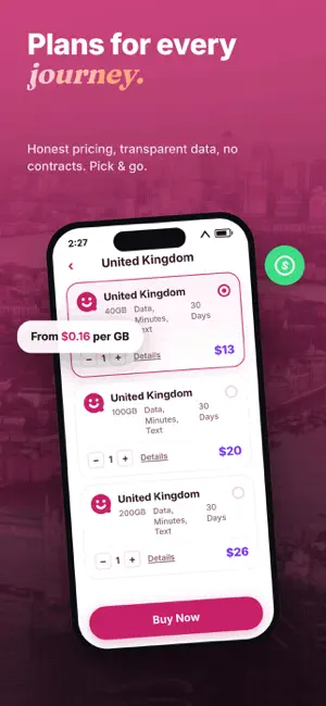 Amigo eSIM screenshot 3