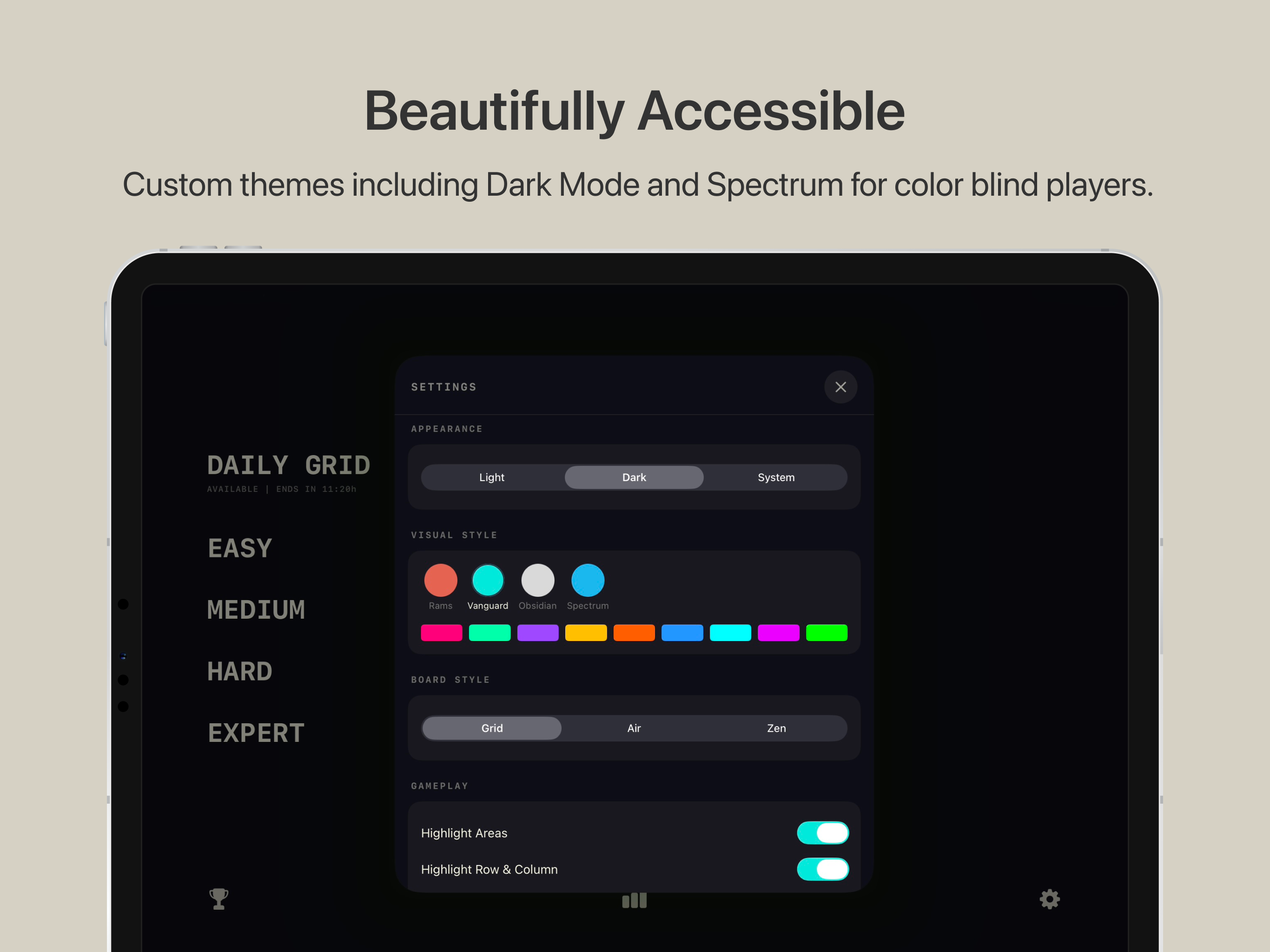 Hue9: Color Sudoku