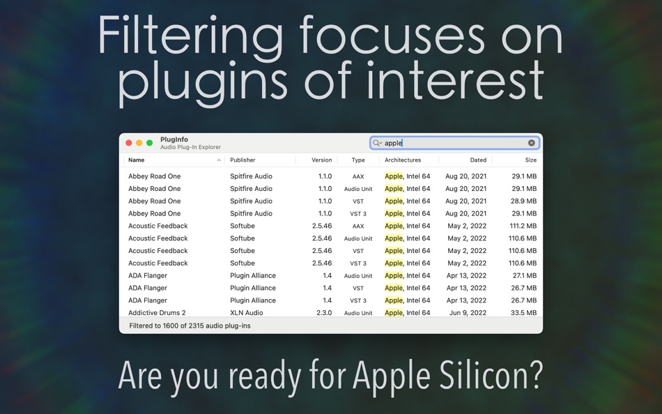 #3. PlugInfo (macOS) 由: ThinkerSnacks LLC