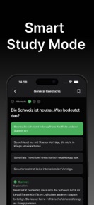 Swiss Citizenship Test 2026 screenshot