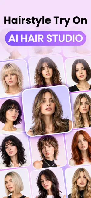 AI Hairstyle Try On : Hairvia screenshot 1
