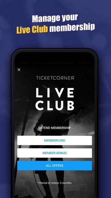 Ticketcorner - Event Tickets Screenshot