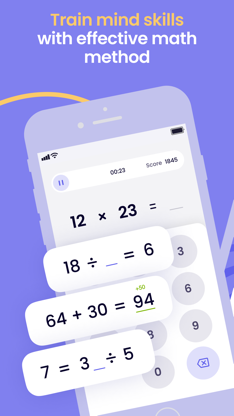 Math Brain Booster Games screenshot 1