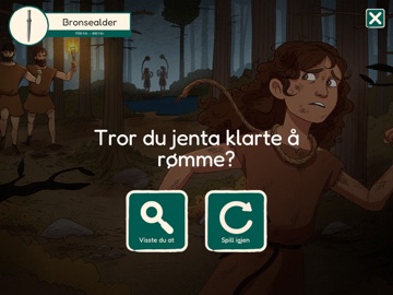 Fortiden forteller iPad screenshot