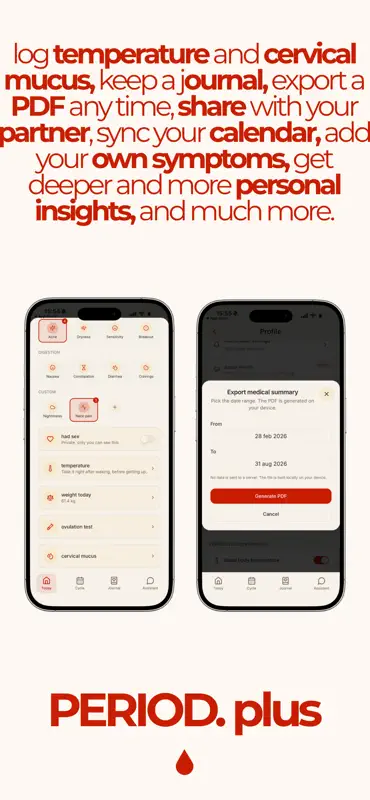 PERIOD. Cycle & Period Tracker screenshot 7 of 10
