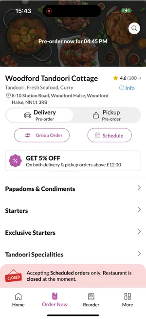 Woodford Tandoori Cottage screenshot 2